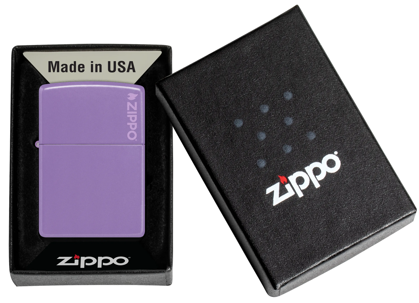 Klassisch in Smoky Lavender mit Zippo Logo