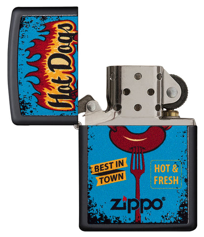 Zippo Hot Dogs Design