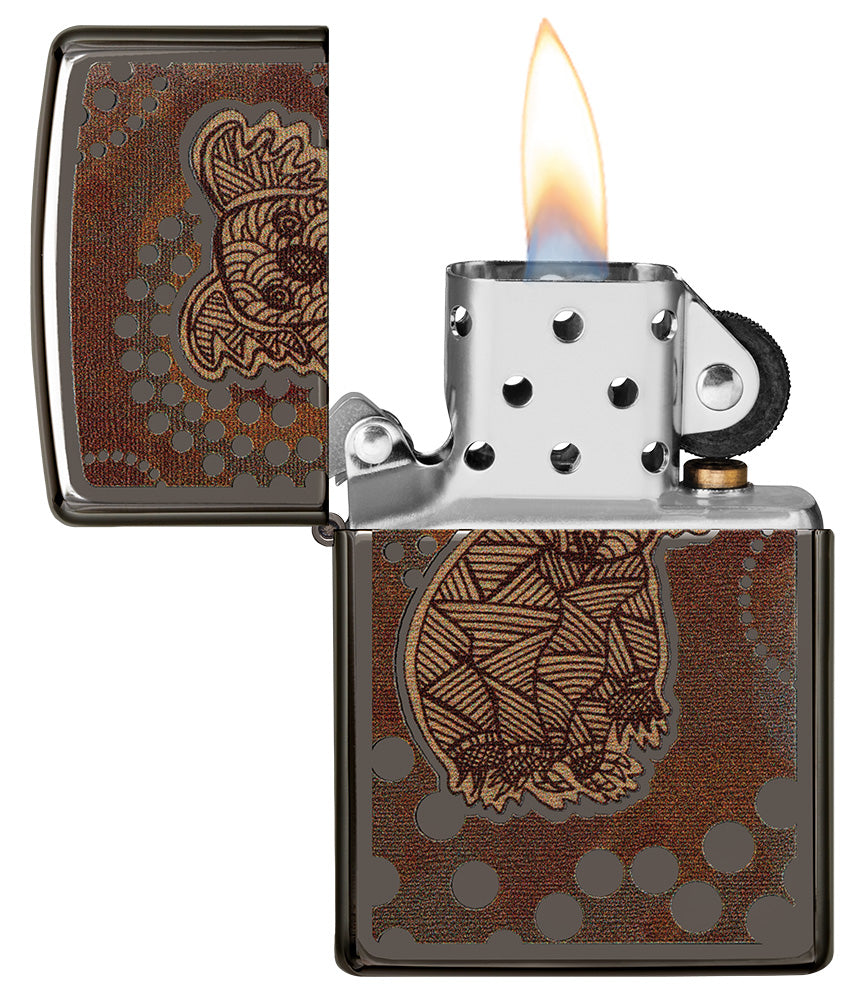 Zippo spezial sale Design Benzin Feuerzeug