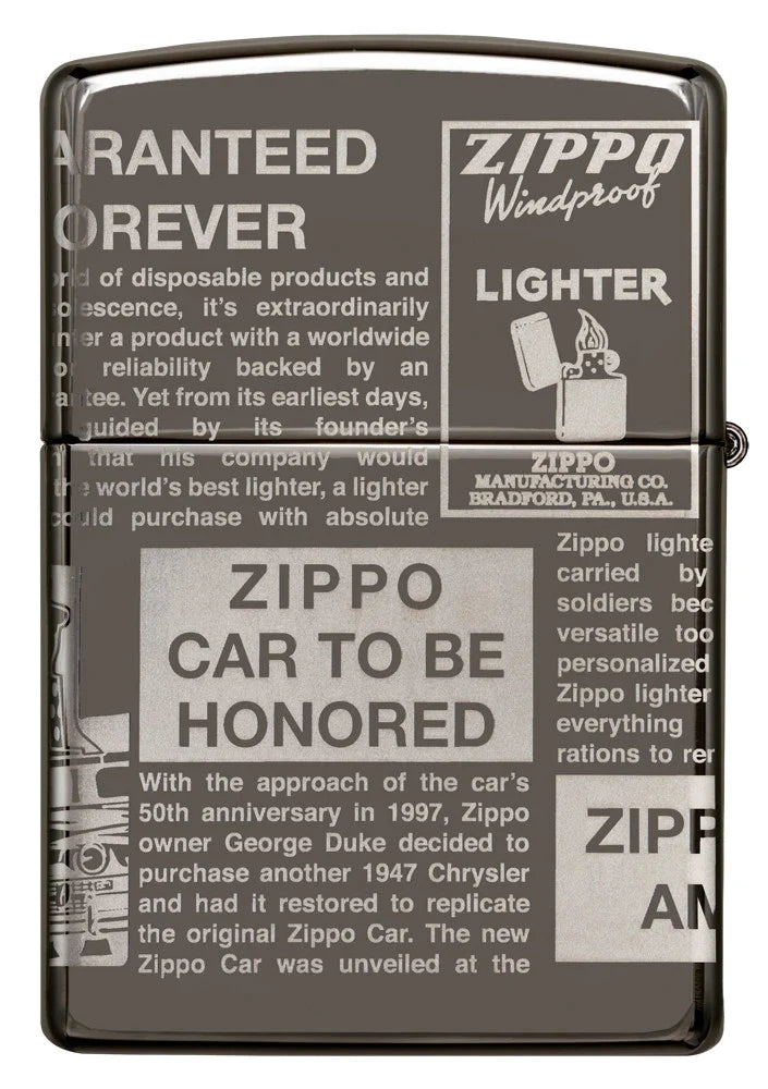 Zippo News Print