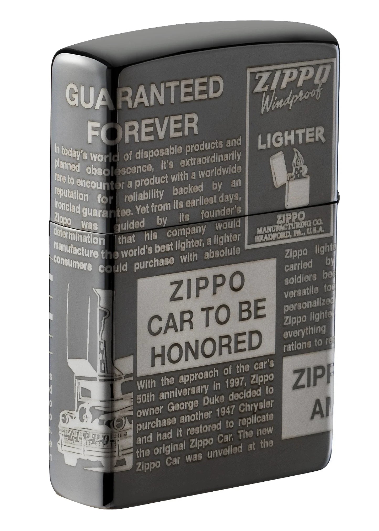 Zippo News Print