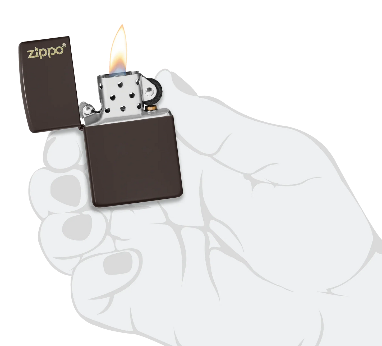 Zippo Brown Matte